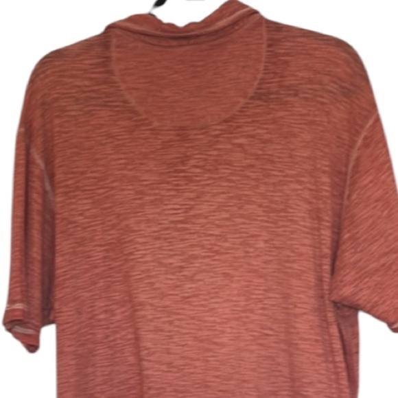 Tommy Bahama Solerno Island Modern Fit Peach Cotton Polo Shirt Size Large - Picture 11 of 14
